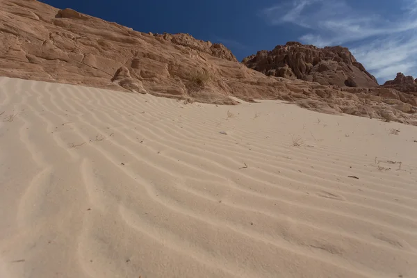 Witte canyon in Egypte — Stockfoto