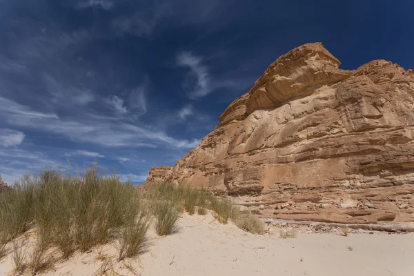 Cañón blanco en Egipto — Foto de Stock