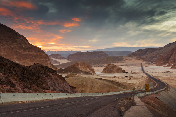 Белый каньон в Египте
