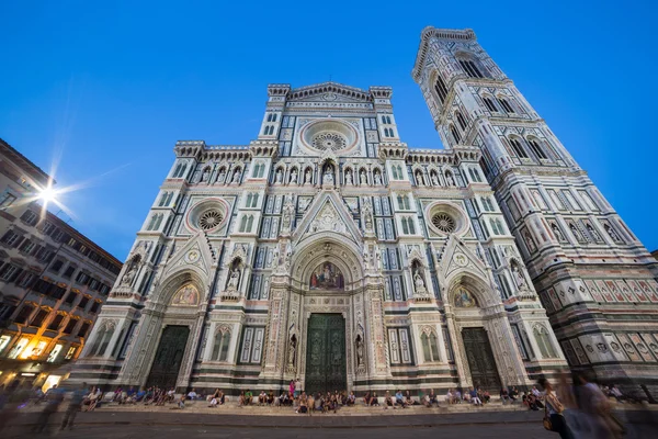 Старая красивая архитектура Флоренции — стоковое фото