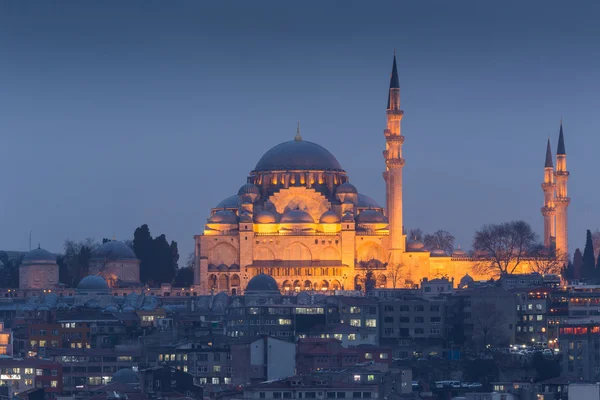 Hermosa mezquita en Estambul — Foto de Stock