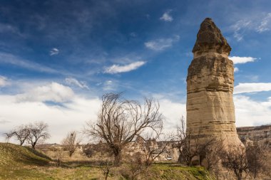 Türkiye'de Kapadokya'nın muhteşem manzara