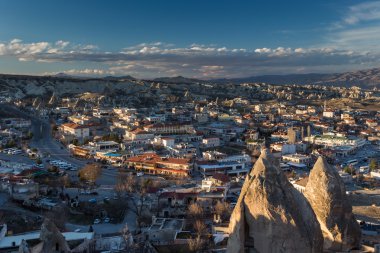 Kapadokya'da kayalar arasında şehir