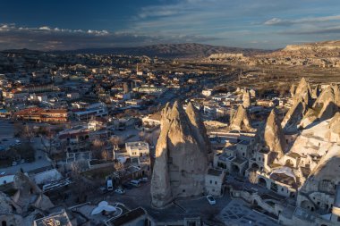 Kapadokya'da kayalar arasında şehir