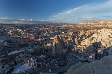 Kapadokya'da kayalar arasında şehir