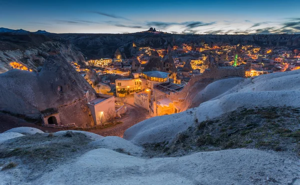 Ciudad entre rocas en Capadocia —  Fotos de Stock