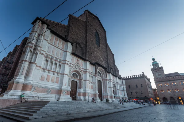 Hermosa arquitectura antigua de Bolonia — Foto de Stock