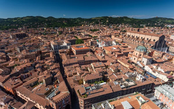 Vista aérea de la ciudad vieja Bolonia —  Fotos de Stock