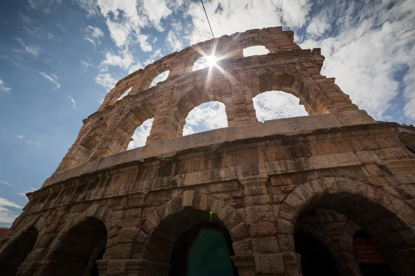 Starověký amfiteátr Verona — Stock fotografie