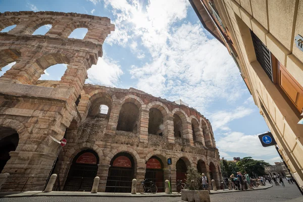 Verona ősi amfiteátrum — Stock Fotó