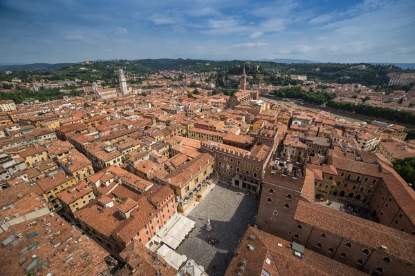 Verona festői Utcarészlet — Stock Fotó