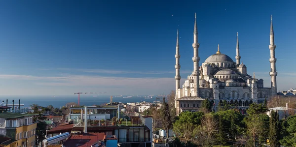 Krásná mešita v Istanbulu — Stock fotografie