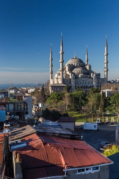 Vacker moské i Istanbul — Stockfoto