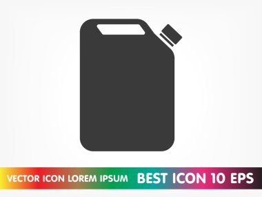 Bidon petrol simgesi