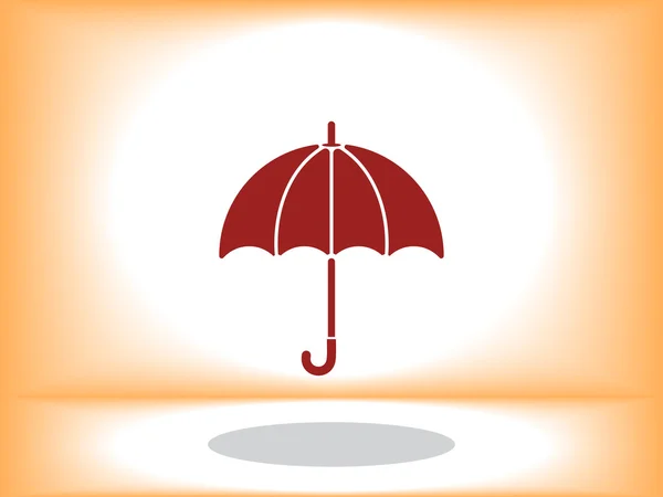 Зонтичная иконка — стоковый вектор