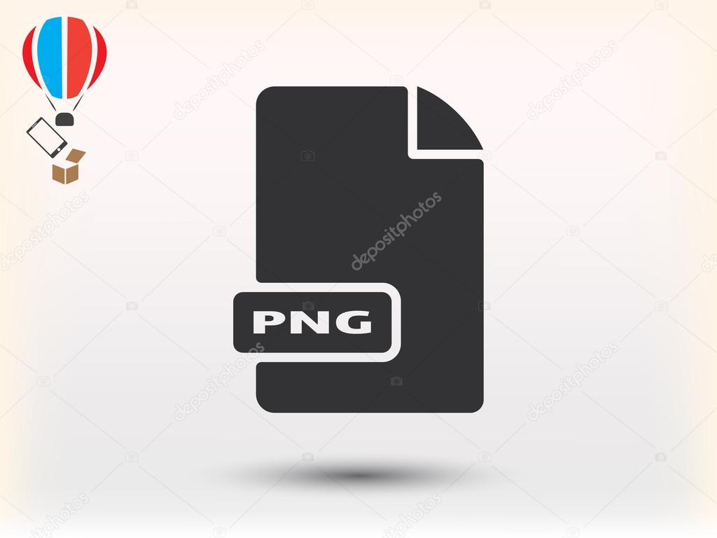 PNG image file extension .