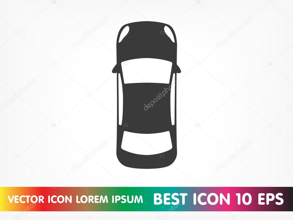 Car Top Icon Stock Vector Image By C Studioicon Car Top Icon Stock Vector Image By C Studioicon