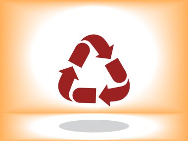 geri dönüşüm simge tasarlamak