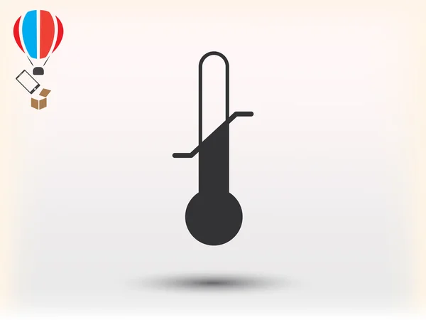 Θερμόμετρο εικόνα εικονογράφηση — Διανυσματικό Αρχείο