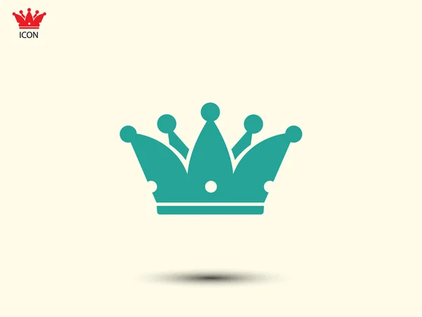 Obrázek ikony koruny — Stockový vektor