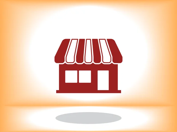Ilustração do ícone da loja —  Vetores de Stock