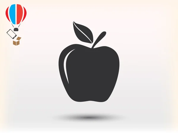 Icono de Apple ilustración — Vector de stock