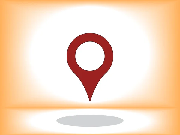 Ilustração do ícone do mapa —  Vetores de Stock