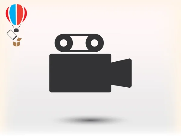 Значок відеокамери — стоковий вектор