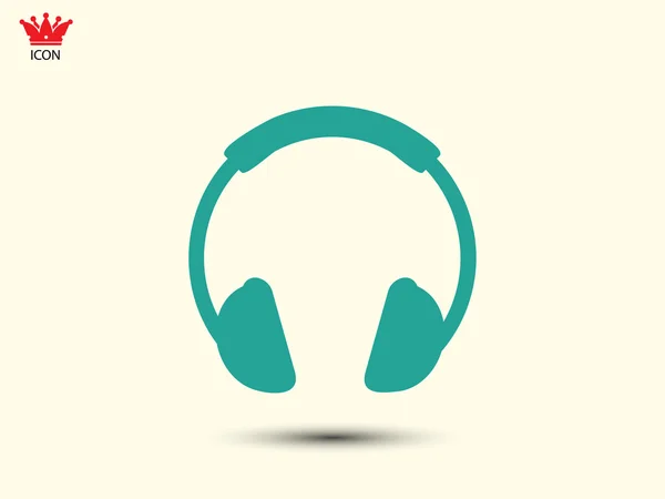 Icono de auriculares de audio — Archivo Imágenes Vectoriales