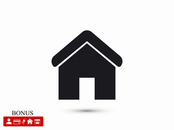 House icon illustration — Stock Vector