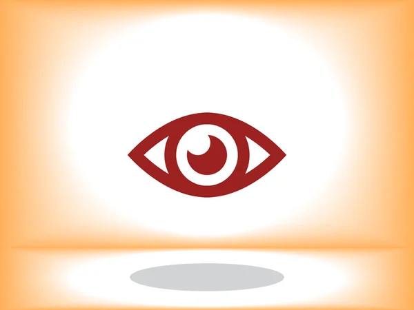 Ilustracja ikony oka — Wektor stockowy