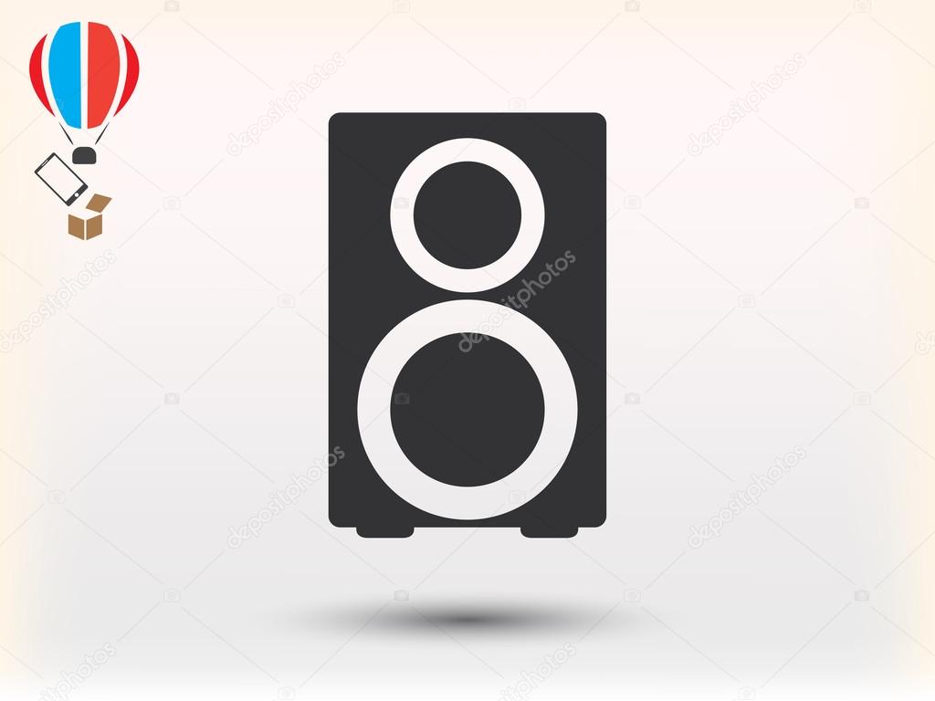 loudspeaker icon illustration