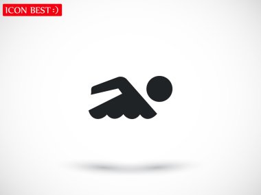 yüzmek simge tasarlamak