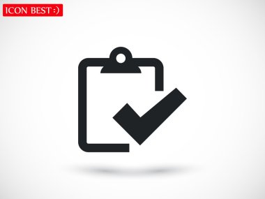 Denetim listesi simge tasarlamak