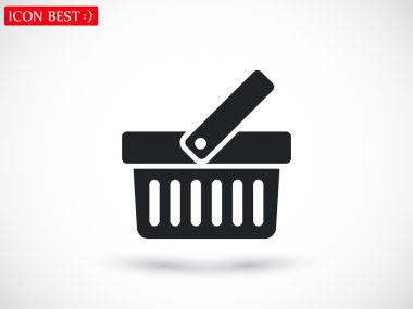 alışveriş sepeti simge tasarlamak