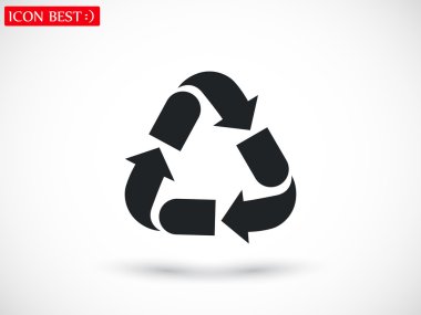 geri dönüşüm simge tasarlamak