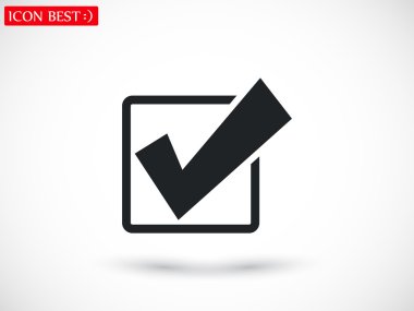 onay işareti simgesi