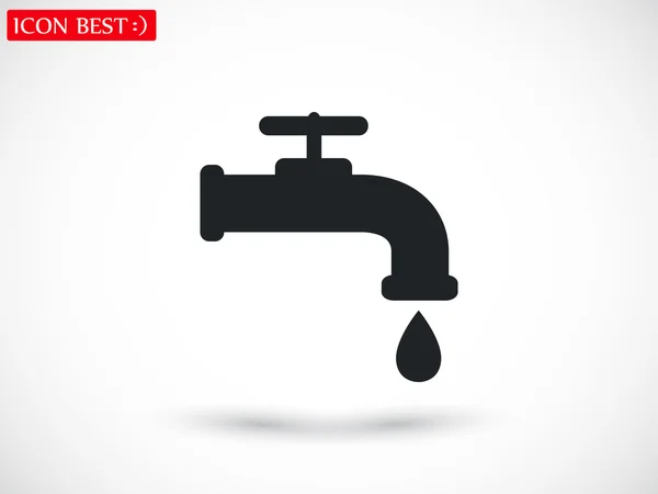 Illustration d'icône de robinet — Image vectorielle