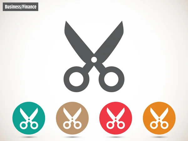 Scissors icon illustration — Stock Vector