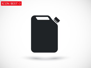 Bidon petrol simgesi