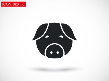 Domuz kafası veya yüz simgesi