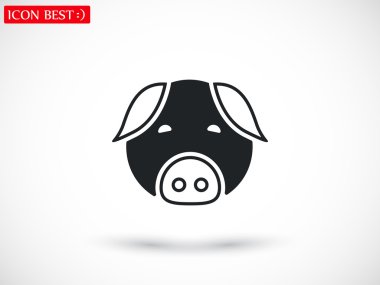 Domuz kafası veya yüz simgesi