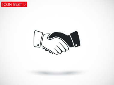 El sıkışma işareti simgesi