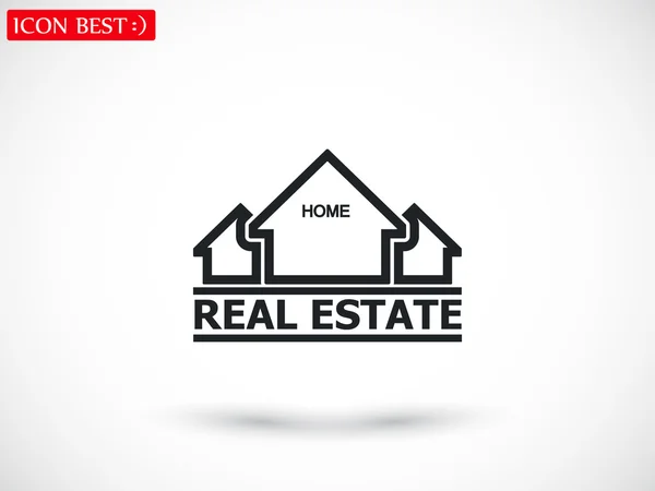 Real Estate icon — Stock Vector