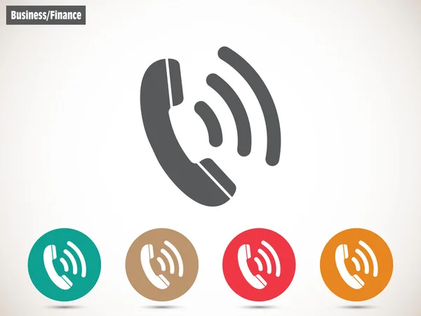 Ikone der Telefonillustration — Stockvektor