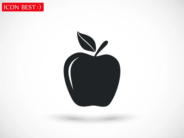 Apple ikon illustration — Stock vektor