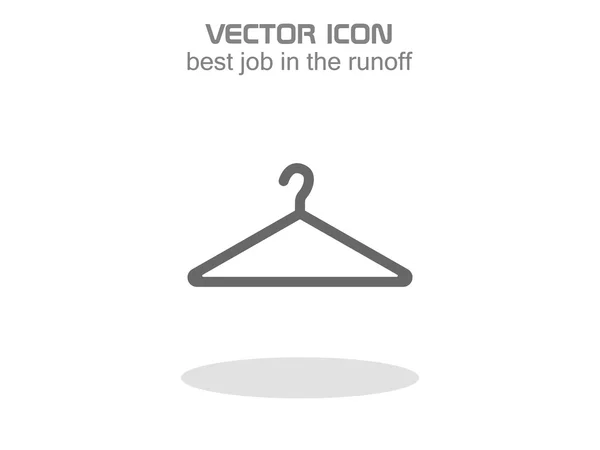 Hanger pictogram illustratie — Stockvector