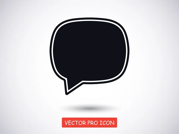 Ícone de design plano SMS — Vetor de Stock