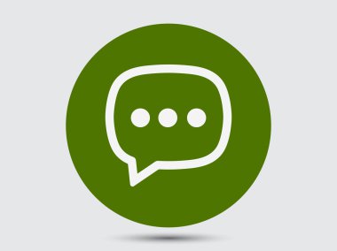 SMS düz tasarım simgesi