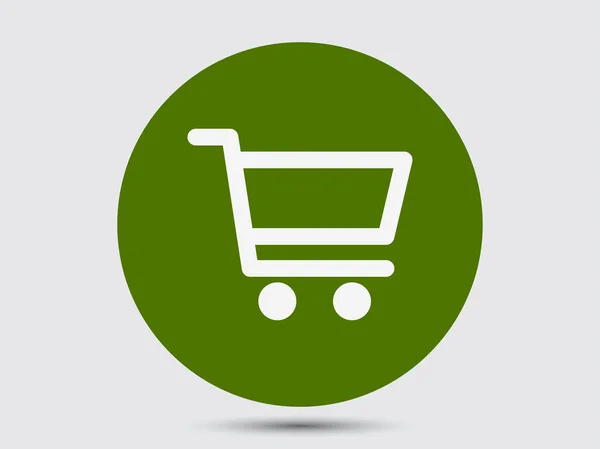 Icono del carrito de compras — Vector de stock